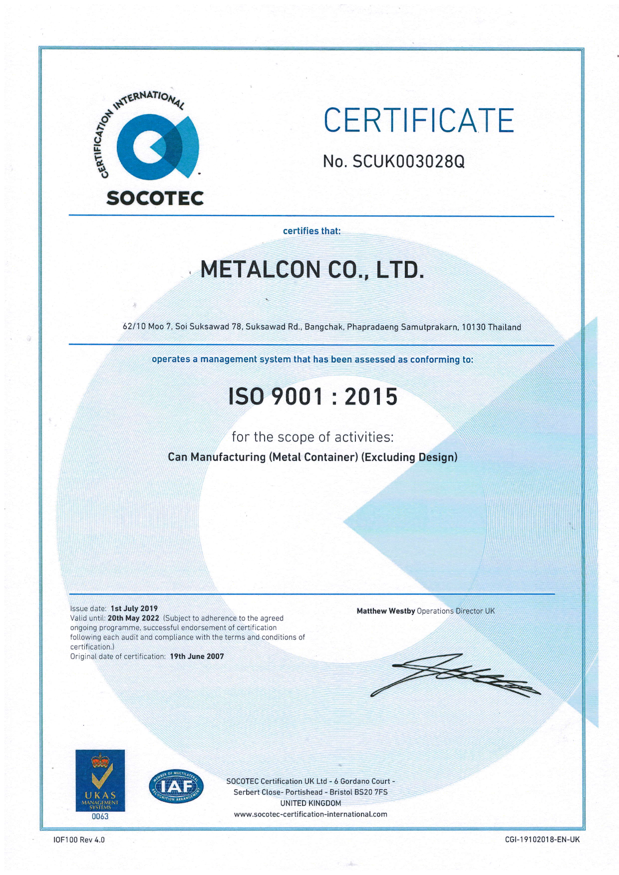 ISO 9001:2015